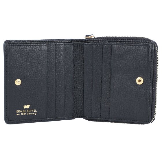 Braun Büffel Asti Portemonnee RFID-bescherming Leder 10 cm