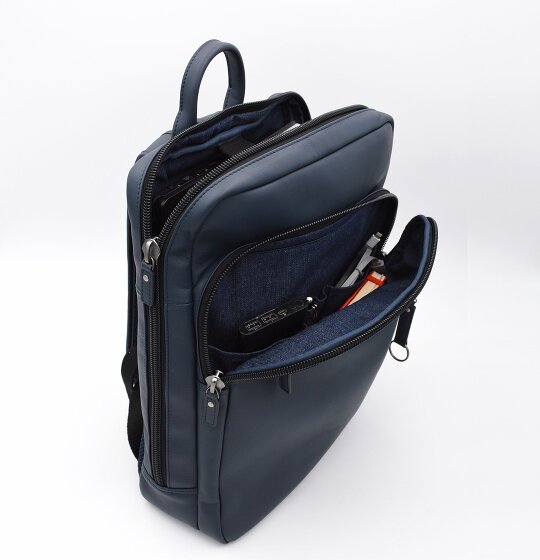 Jump Boston rugzak 39 cm leren laptopvak