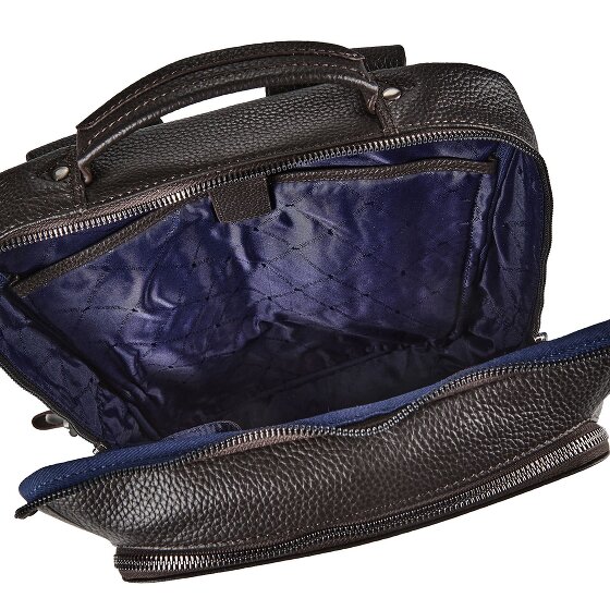 Braun Büffel Novara Zakelijke rugzak Leder 40 cm Laptopvak