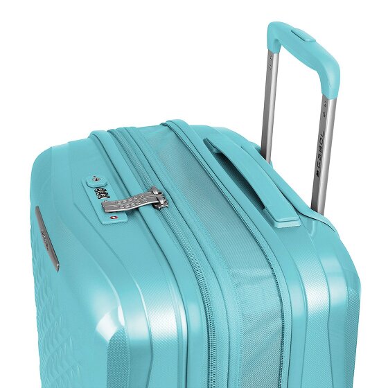 Gabol Queens 4 wielen Kofferset 3-delig met uitbreidingsplooi