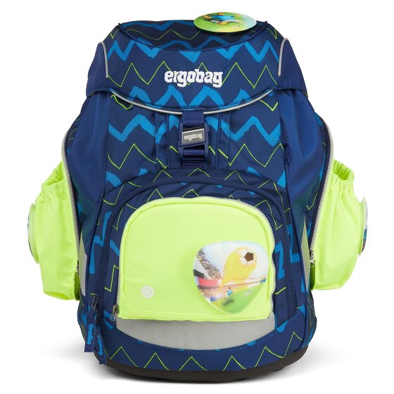 Ergobag Accessoires Fluo Led Zakken Veiligheidsset 3st.