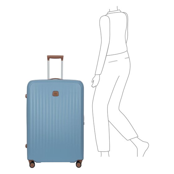 Bric's Taormina 4 wielen Trolley L 82 cm met uitbreidingsplooi