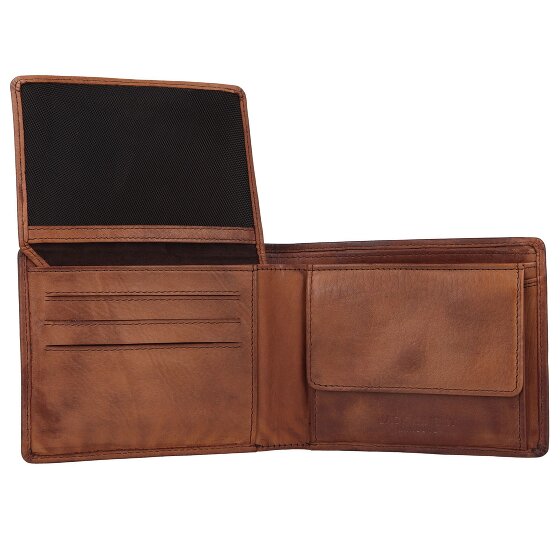 Jack Kinsky Nelson Portemonnee RFID Leer 13 cm