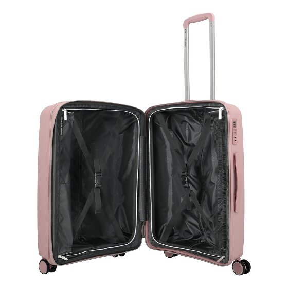 Travelite Tamaris x Travelite Voyaage 4 wielen Kofferset 3-delig met uitbreidingsplooi