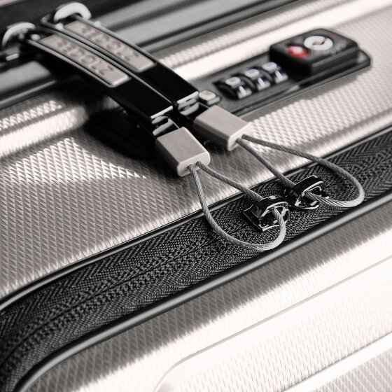 Redolz Essentials 14 4 wielen Cabinewagen S 55 cm Laptopvak met uitbreidingsplooi