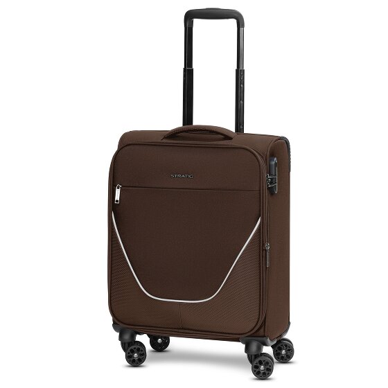 Stratic taska 4-Wiel Cabin Trolley S 55 cm met uittrekbare plooi