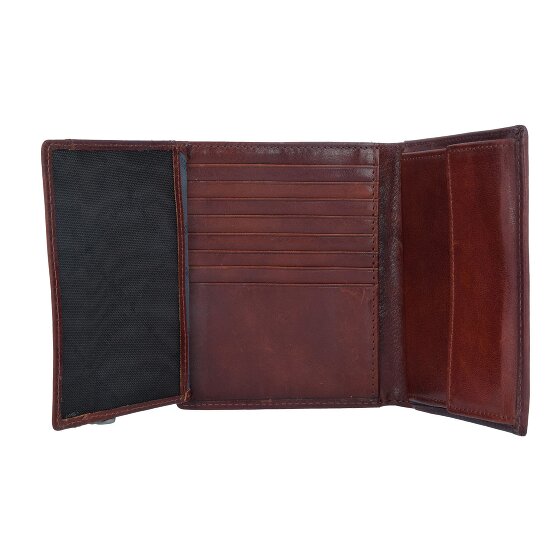 Braun Büffel Arezzo Portemonnee RFID Leer 10 cm