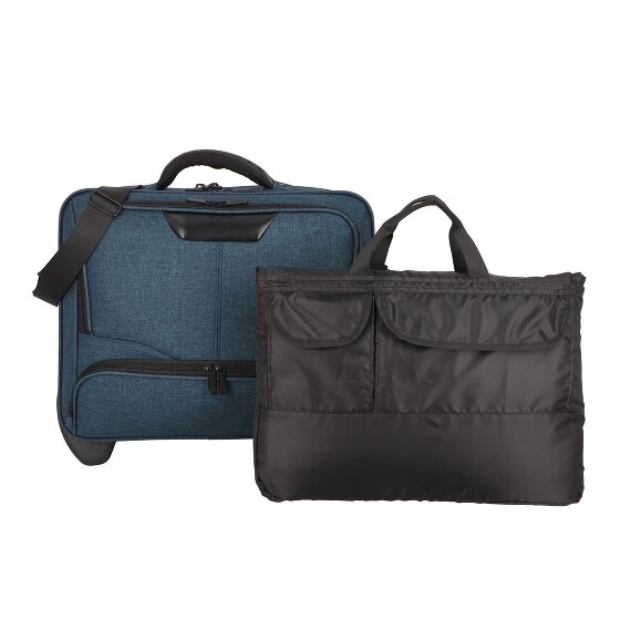 Dermata 2 wielen Bedrijfswagen 46 cm Laptop compartiment