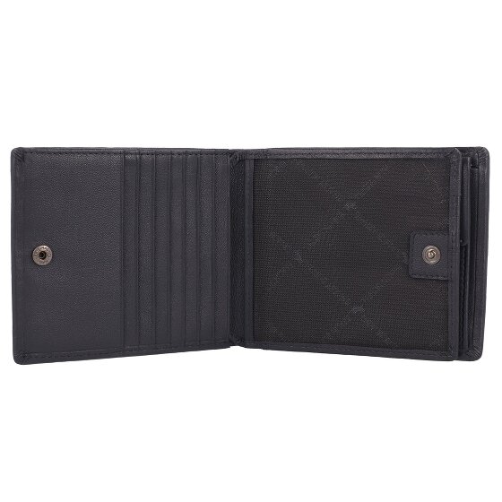 Braun Büffel Hannes Portemonnee RFID-bescherming Leer 12 cm