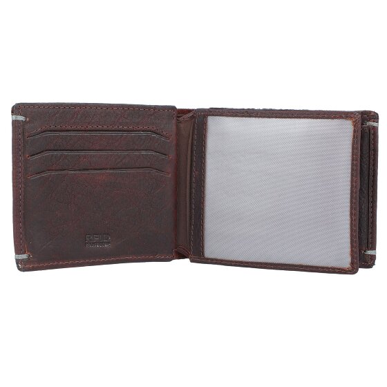 Burkely Antiek Avery Portemonnee RFID Leer 12 cm
