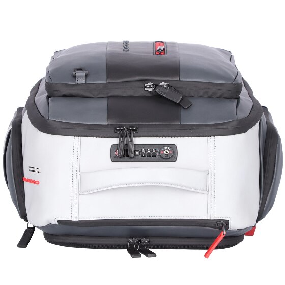 Piquadro Urban 2-Wiel Leren Rugzak Trolley 54 cm Laptopcompartiment