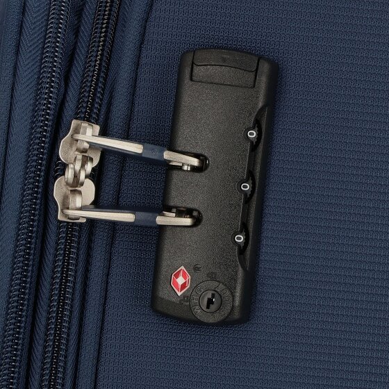 Cocoono Monterrey 4 wielen Kofferset 3-delig met uitbreidingsplooi