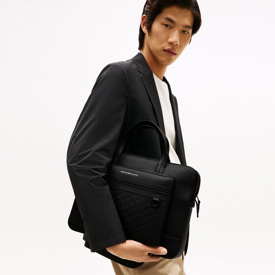 Tommy Hilfiger TH Modern Monogram Koffer 38 cm Laptop compartiment