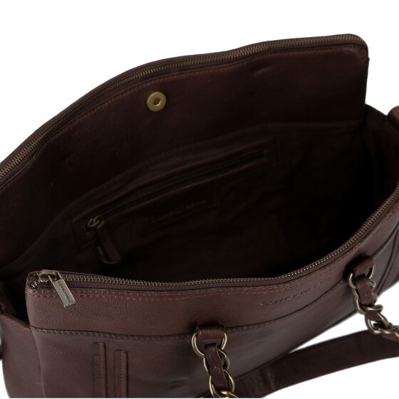 Cowboysbag Chained Barton Schoudertas Leer 40 cm
