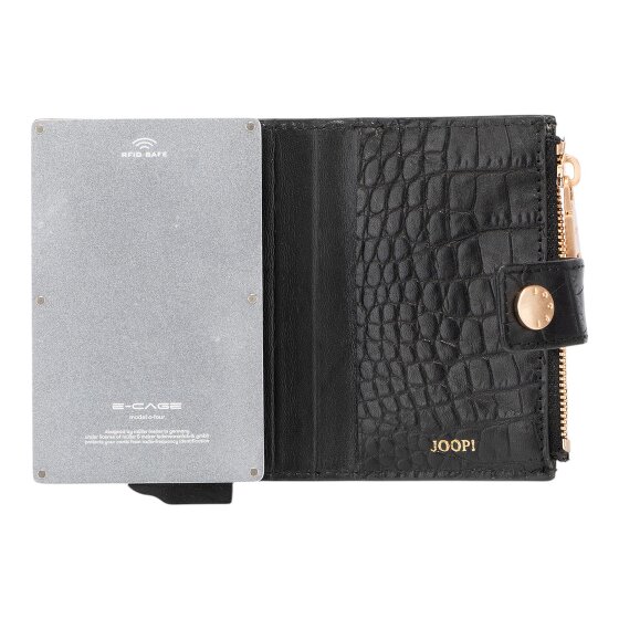 Joop! Coccodrillo C-Four Portemonnee RFID-bescherming Leer 7 cm