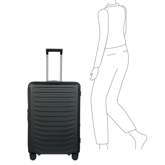 Porsche Design Roadster 4 wielen Trolley L 75 cm met uitbreidingsplooi