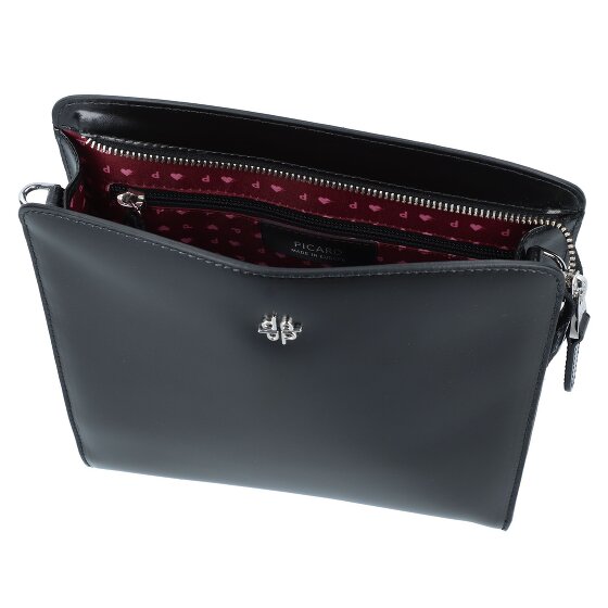 Picard Black Tie Black Tie Schoudertas Leer 22 cm