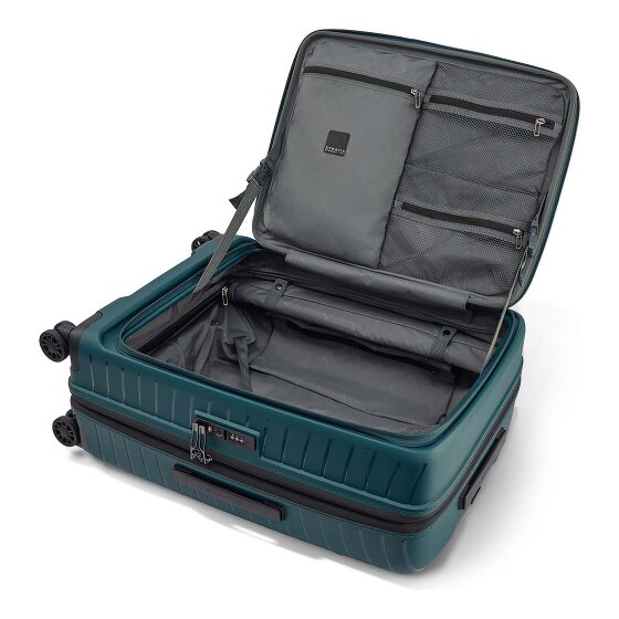 Stratic Novium 4 wielen Trolley M 65.5 cm met uitbreidingsplooi