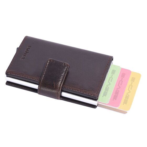 Maître Birkheim C-Two Kredietkaart etui RFID-bescherming Leer 6.5 cm