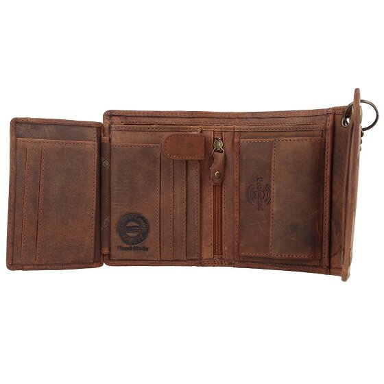 Greenland Nature Montenegro Portemonnee RFID Leer 12,5 cm Greenland Nature Montenegro Portemonnee RFID Leer 12,5 cm