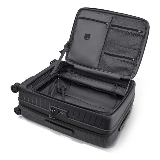 Stratic Novium 4 wielen Trolley M 65.5 cm met uitbreidingsplooi