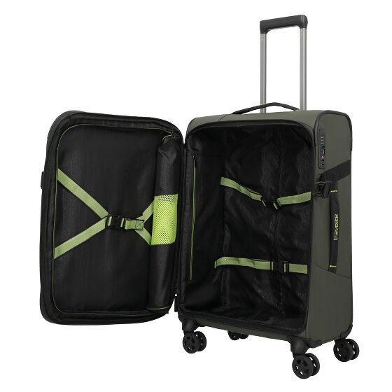 Travelite Briize 4 wielen Kofferset 3-delig met uitbreidingsplooi