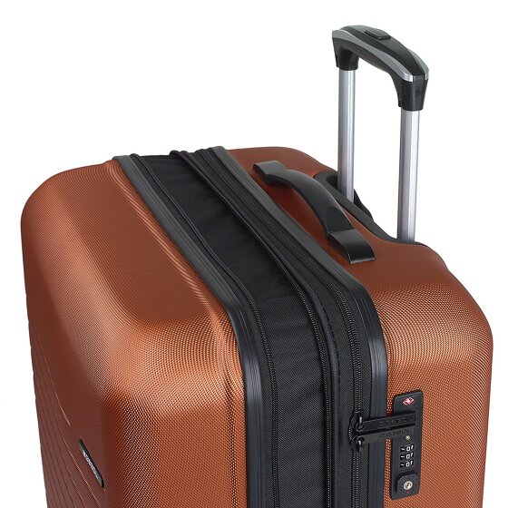 Gabol Escape 4 wielen Kofferset 3-delig met uitbreidingsplooi