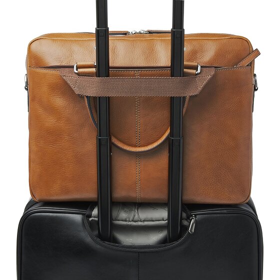 Castelijn & Beerens Peter Koffer RFID-bescherming Leer 40 cm Laptop compartiment