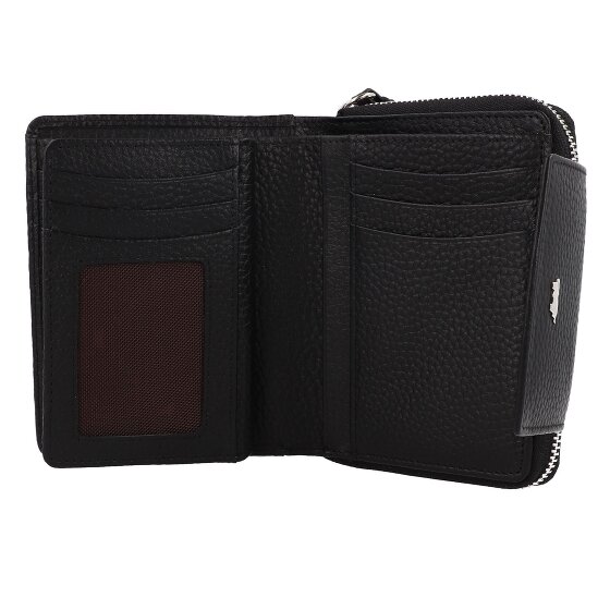 Braun Büffel Hanna Portemonnee RFID-bescherming Leer 12 cm