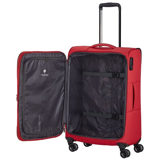 Travelite Chios 4 wielen Kofferset 3-delig met uitbreidingsplooi