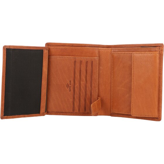 Strellson Blackwall BillFold V8 Portemonnee RFID Leer 10 cm Strellson Blackwall BillFold V8 Portemonnee RFID Leer 10 cm