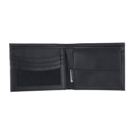 oxmox Leather Portemonnee RFID-bescherming Leder 12 cm