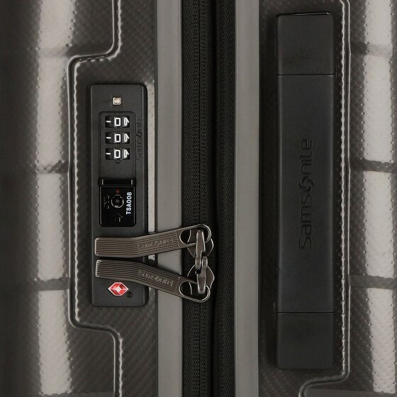 Samsonite Attrix 4 wielen Cabinewagen 55 cm met uitbreidingsplooi