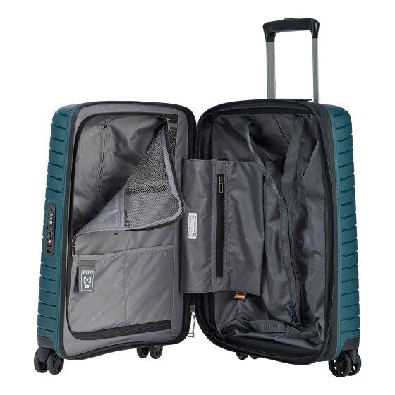 Stratic Novium 4 wielen Cabinewagen S 55 cm met uitbreidingsplooi