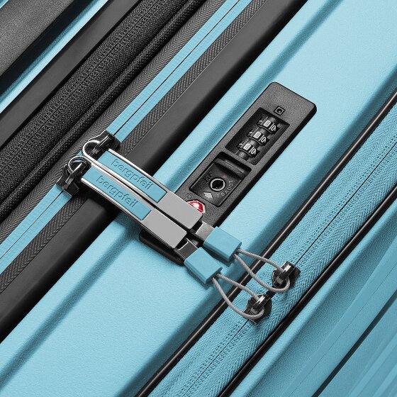 Bergpfeil Travel 4 wielen Cabinewagen 55 cm Laptop compartiment met uitbreidingsplooi