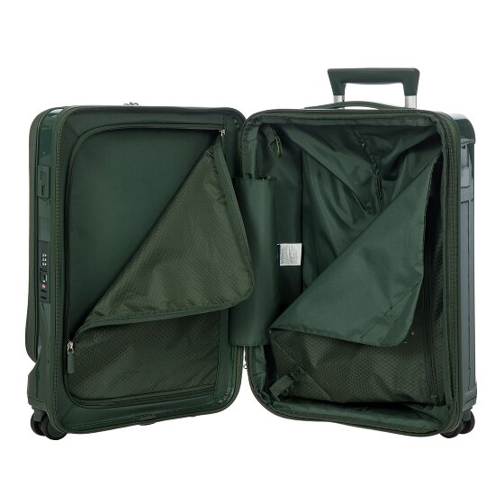 Bric's Positano 4 wielen Cabinewagen 55 cm met uitbreidingsplooi