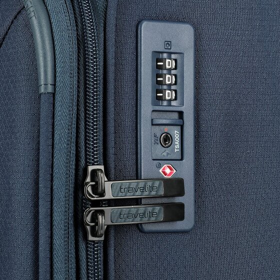 Travelite Skaii 4 wielen Kofferset 3-delig met uitbreidingsplooi