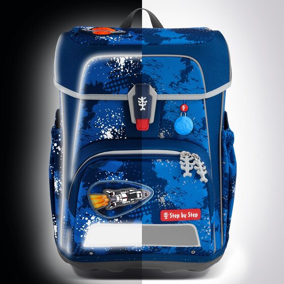 Step by Step Cloud Reflect Schooltas set 5-delig