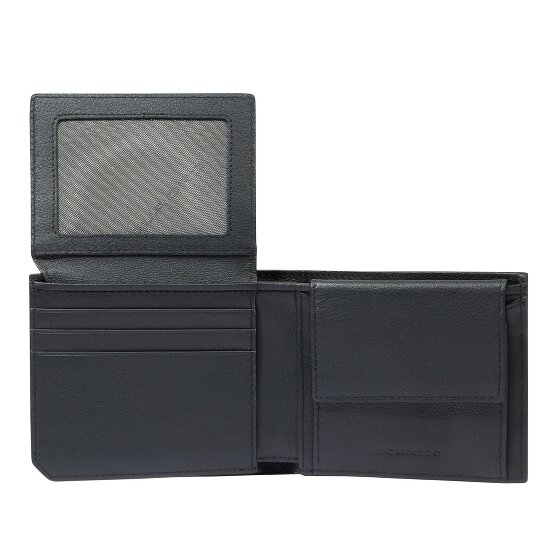Piquadro Portoum Portemonnee RFID-bescherming Leer 10.5 cm