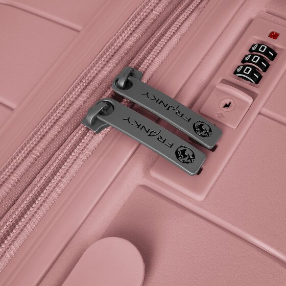 Franky London 4 wielen Trolley M 65 cm met uitbreidingsplooi