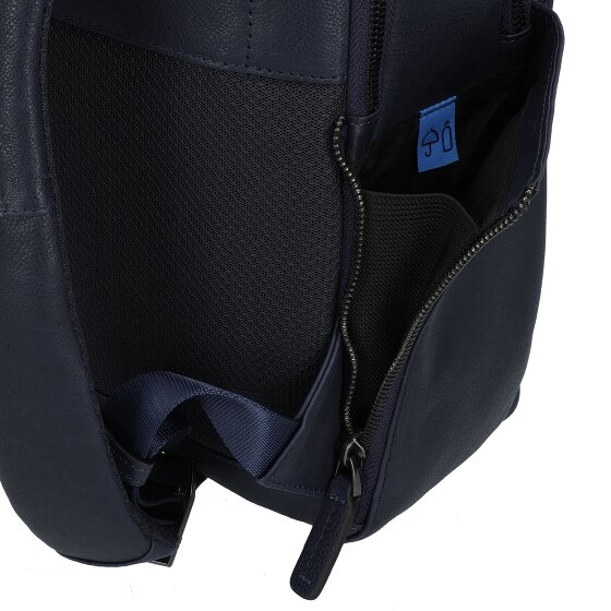 Piquadro Paavo Dagrugzak Leer 43 cm Laptop compartiment
