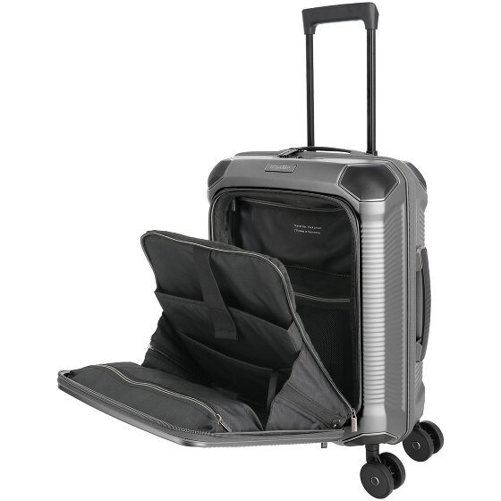 Travelite Millennium 4 wielen Cabinewagen 55 cm Laptop compartiment