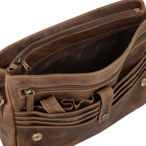 Greenburry Vintage Boodschapper Leder 34 cm