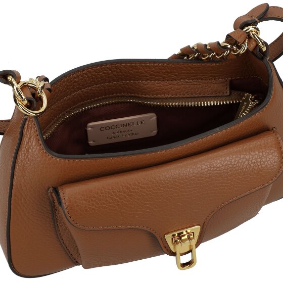 Coccinelle Beat Handtas Leer 24 cm Coccinelle Beat Handtas Leer 24 cm