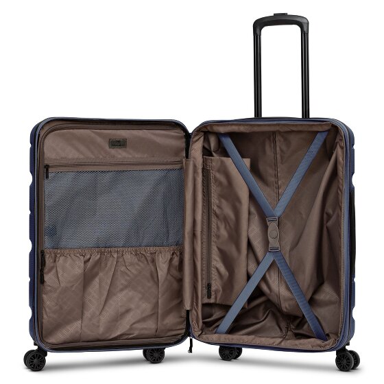 Franky Munich 4.0 4-wiel trolley M 66 cm met uitbreidingsplooi