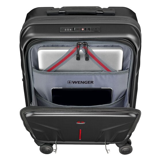 Wenger Amplix 4 wielen Cabinewagen 54 cm Laptop compartiment