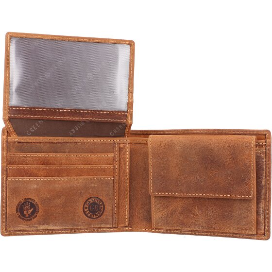 Greenburry Vintage Portemonnee Leer 12 cm