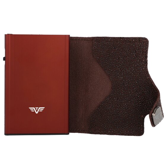 Tru Virtu Click & Slide Creditcardetui Portemonnee RFID Leer 6,5 cm