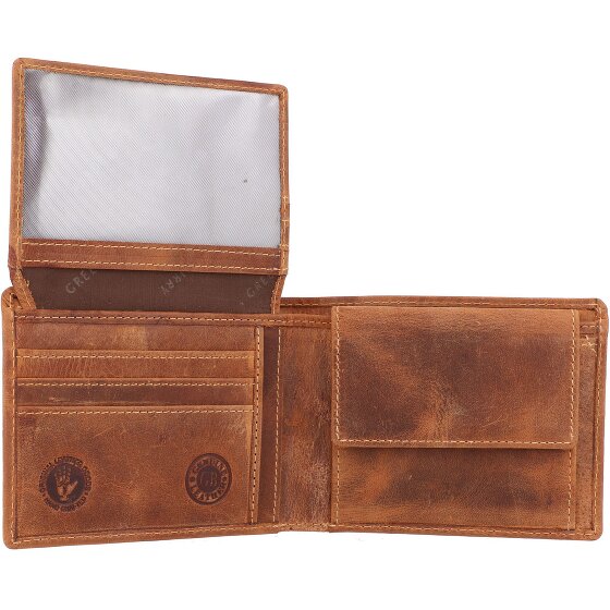 Greenburry Vintage Portemonnee Leer 12 cm