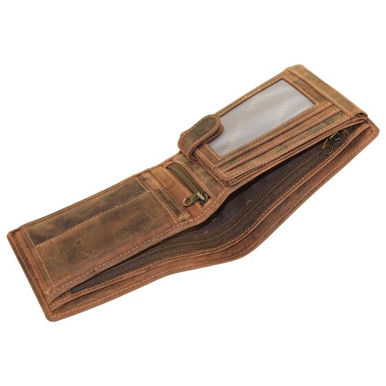 Greenburry Vintage portemonnee leer 12,5 cm